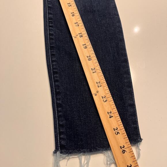 MOTHER Ankle Fray Jeans in Teaming Up size 26 - Picture 13 of 13